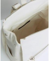 Женский белый рюкзак от French Connection