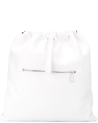 Мужской белый рюкзак от Jil Sander