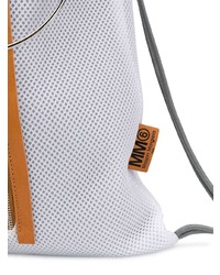 Женский белый рюкзак от MM6 MAISON MARGIELA