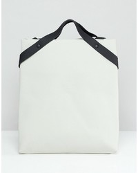 Женский белый рюкзак от Rains