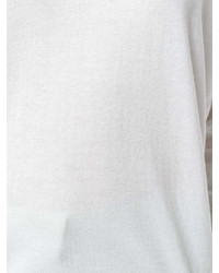 Женский белый свитер с v-образным вырезом от Fabiana Filippi