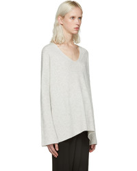 Женский белый свитер с v-образным вырезом от Rag & Bone