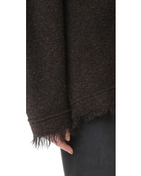 Женский белый свитер с v-образным вырезом от Free People