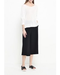 Женский белый свитер с v-образным вырезом от MAX&amp;Co