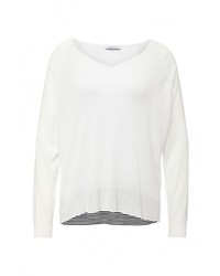Женский белый свитер с v-образным вырезом от MAX&amp;Co