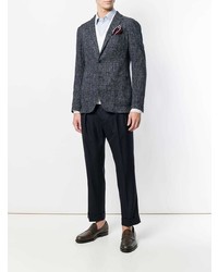 Мужской белый свитер с v-образным вырезом от Gabriele Pasini