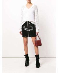 Женский белый свитер с v-образным вырезом от IRO