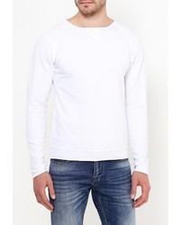 Мужской белый свитер с круглым вырезом от Aarhon