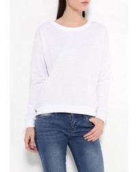 Женский белый свитер с круглым вырезом от Alcott