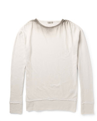 Мужской белый свитер с круглым вырезом от Bottega Veneta