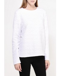 Женский белый свитер с круглым вырезом от Concept Club