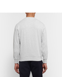 Мужской белый свитер с круглым вырезом от Brunello Cucinelli