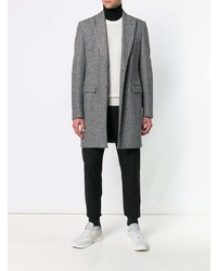 Мужской белый свитер с круглым вырезом от Maison Margiela