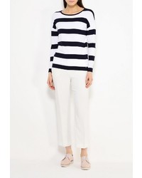 Женский белый свитер с круглым вырезом от FiNN FLARE