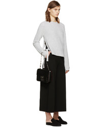 Женский белый свитер с круглым вырезом от Proenza Schouler