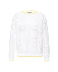 Женский белый свитер с круглым вырезом от Iceberg