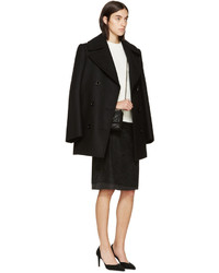 Женский белый свитер с круглым вырезом от Nina Ricci