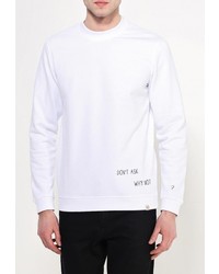 Мужской белый свитер с круглым вырезом от Jack &amp; Jones