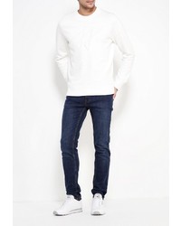 Мужской белый свитер с круглым вырезом от Jack &amp; Jones