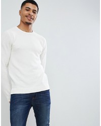 Мужской белый свитер с круглым вырезом от Jack & Jones