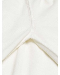 Мужской белый свитер с круглым вырезом от Maison Margiela