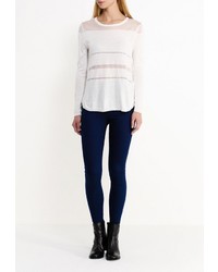 Женский белый свитер с круглым вырезом от MinkPink