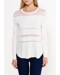 Женский белый свитер с круглым вырезом от MinkPink