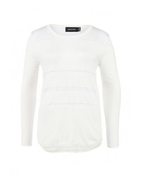 Женский белый свитер с круглым вырезом от MinkPink