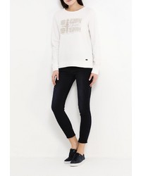 Женский белый свитер с круглым вырезом от Napapijri