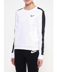 Женский белый свитер с круглым вырезом от Nike