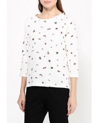 Женский белый свитер с круглым вырезом от Only