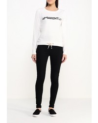 Женский белый свитер с круглым вырезом от Only