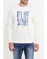 Мужской белый свитер с круглым вырезом от Pepe Jeans