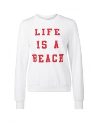 Женский белый свитер с круглым вырезом от Q/S designed by