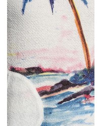 Женский белый свитер с круглым вырезом от Roxy