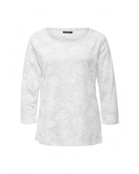 Женский белый свитер с круглым вырезом от Sela