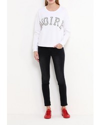 Женский белый свитер с круглым вырезом от Silvian Heach