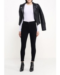 Женский белый свитер с круглым вырезом от Topshop