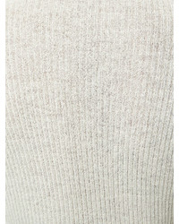 Женский белый свитер с принтом от Marni
