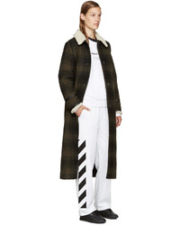 Женский белый свитер с принтом от Off-White