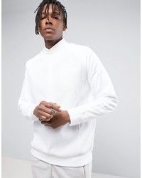 Мужской белый свитер от adidas