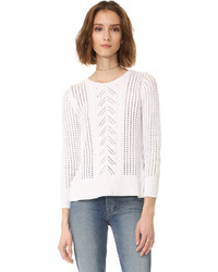 Женский белый свитер от BB Dakota