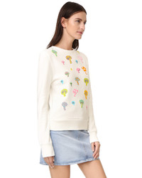 Женский белый свитер от Olympia Le-Tan