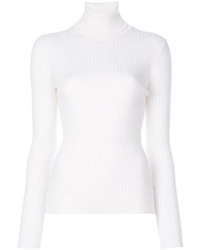 Женский белый свитер от Courreges