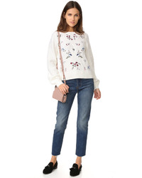 Женский белый свитер от Club Monaco