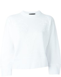 Женский белый свитер от Dsquared2
