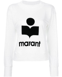 Женский белый свитер от Etoile Isabel Marant