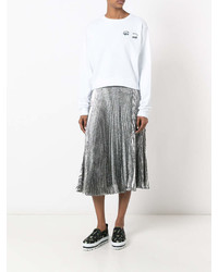 Женский белый свитер от Chiara Ferragni