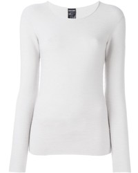 Женский белый свитер от Giorgio Armani