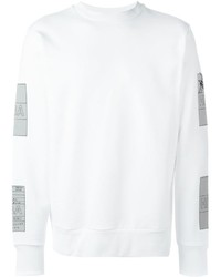 Мужской белый свитер от Hood by Air